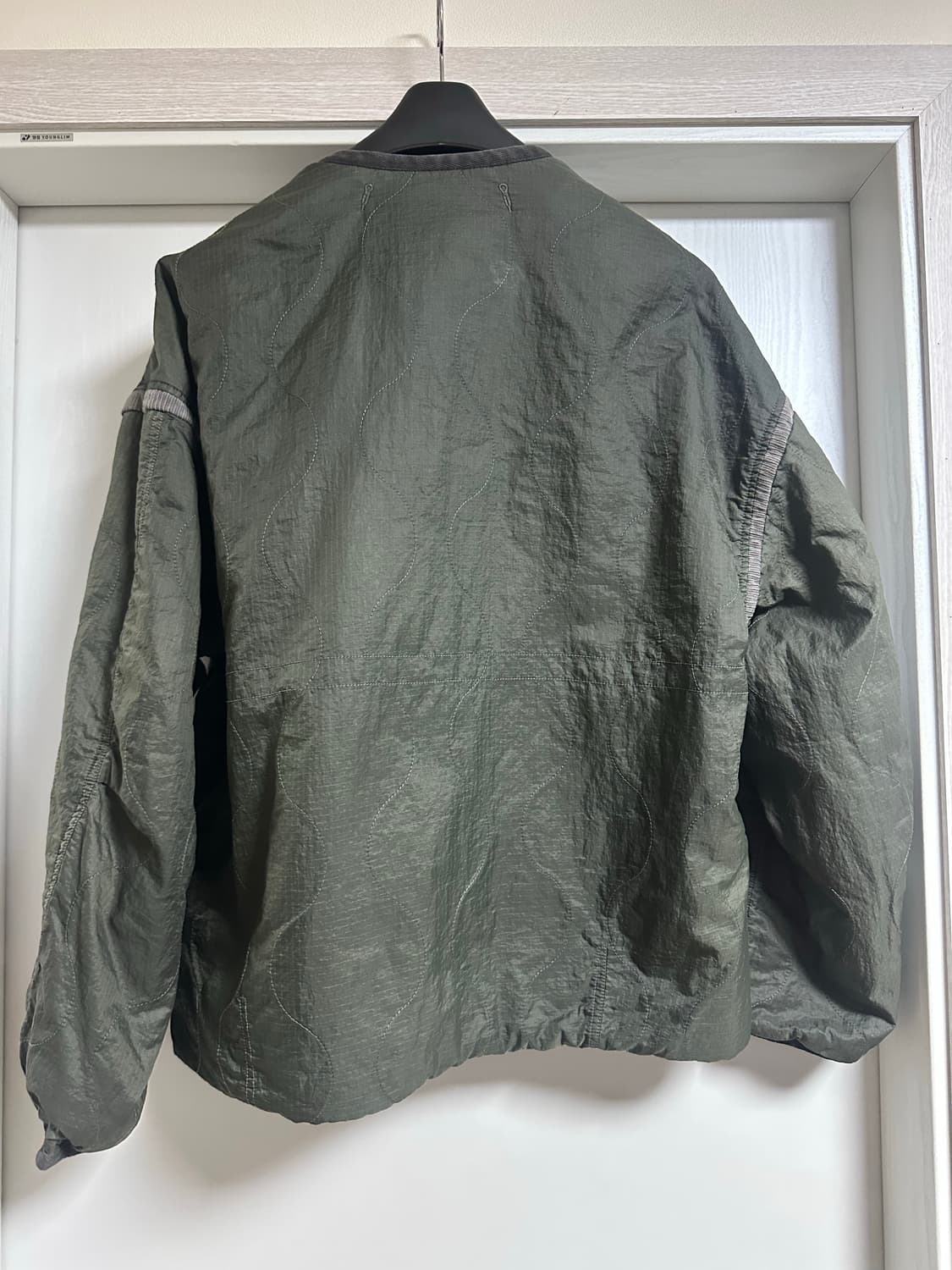 폴리테루 라이너 유즈드 올리브 퀄티드그린 4사이즈 상품이미지2