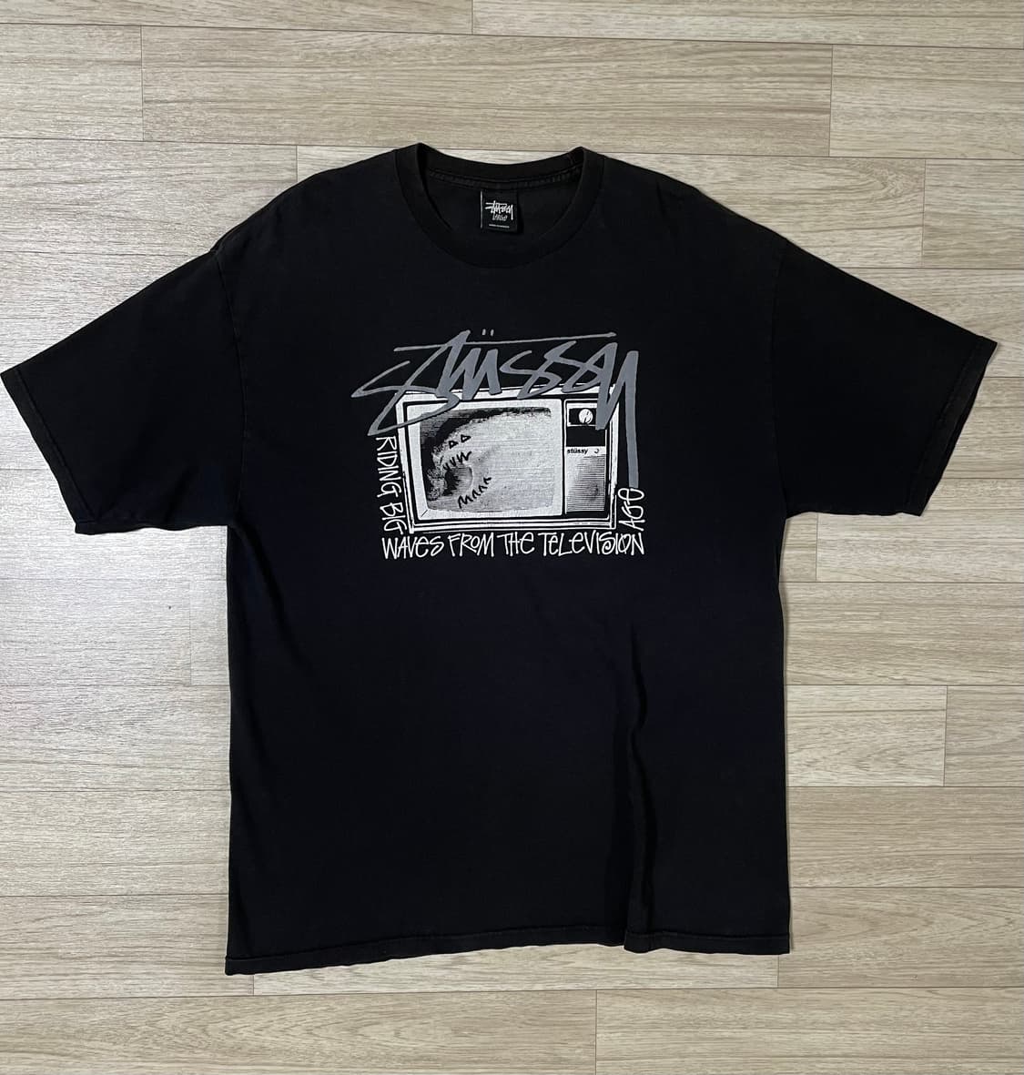 스투시 tv wave 반팔 티셔츠 상품이미지2