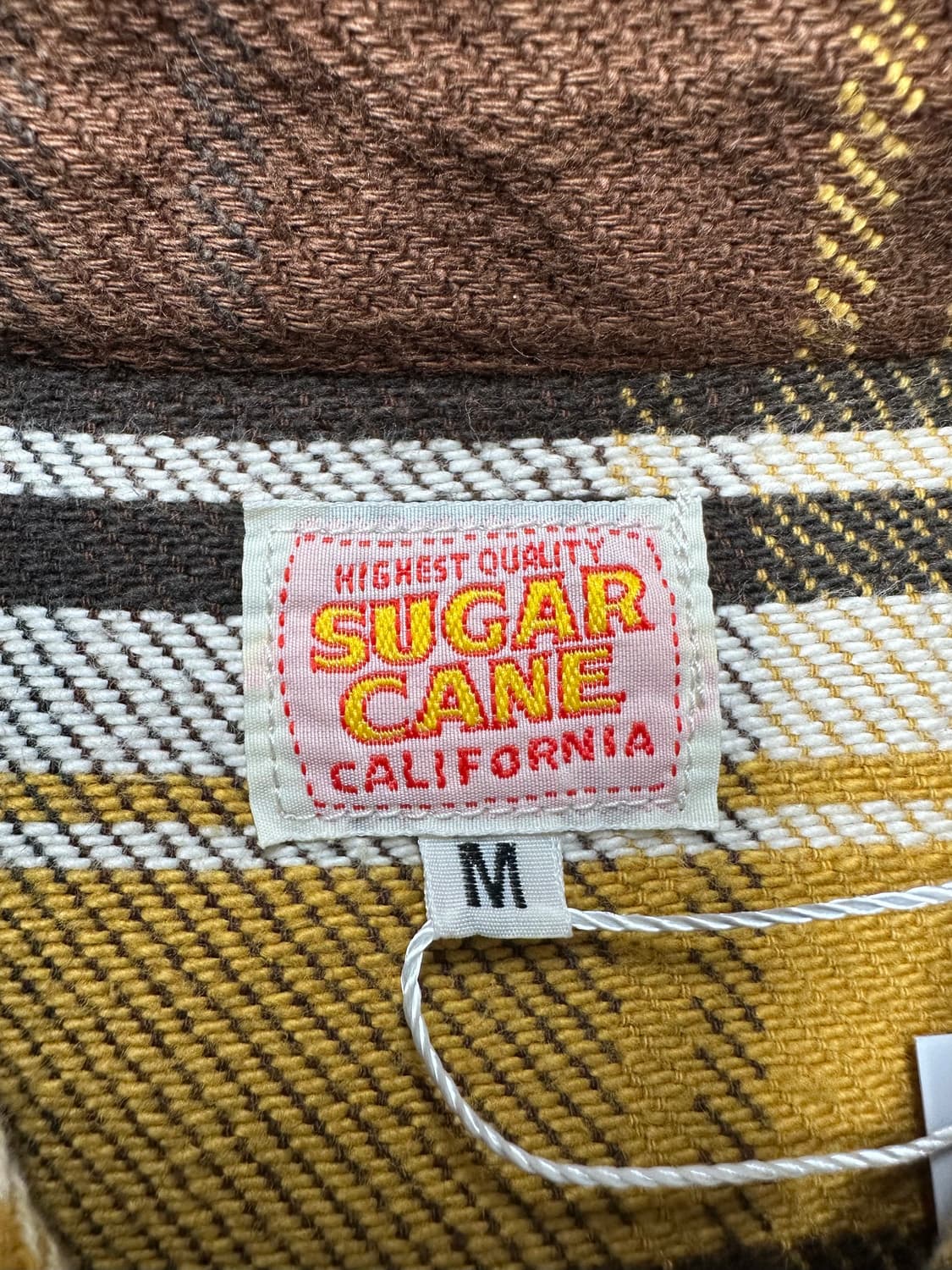 SUGAR CANE 체크 플란넬 셔츠 상품이미지7