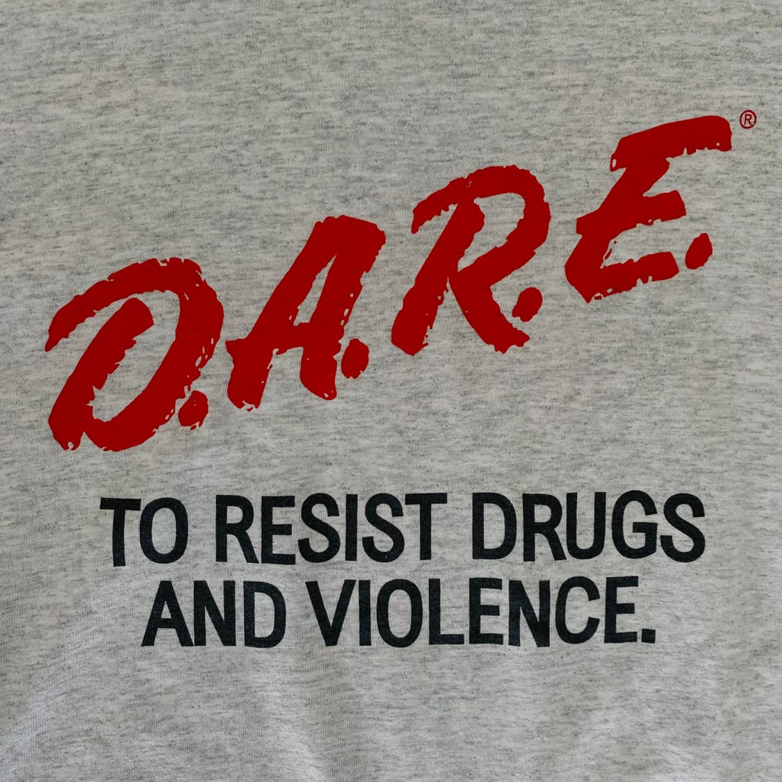 (XL) 90s 빈티지 DARE 티셔츠 그레이 상품이미지3