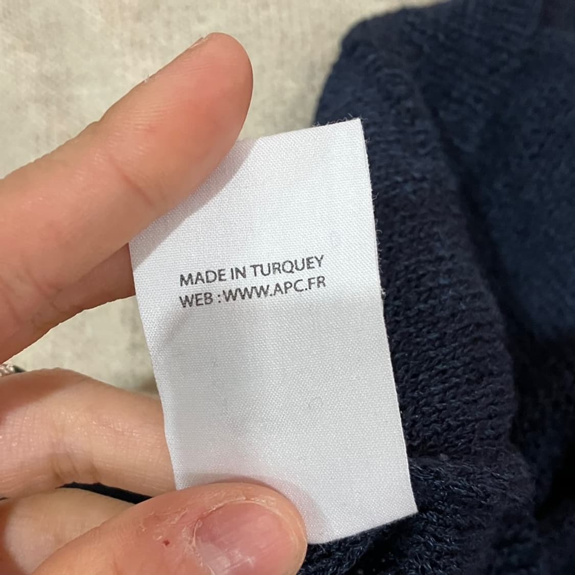 아페쎄 베이직 니트 상품이미지7