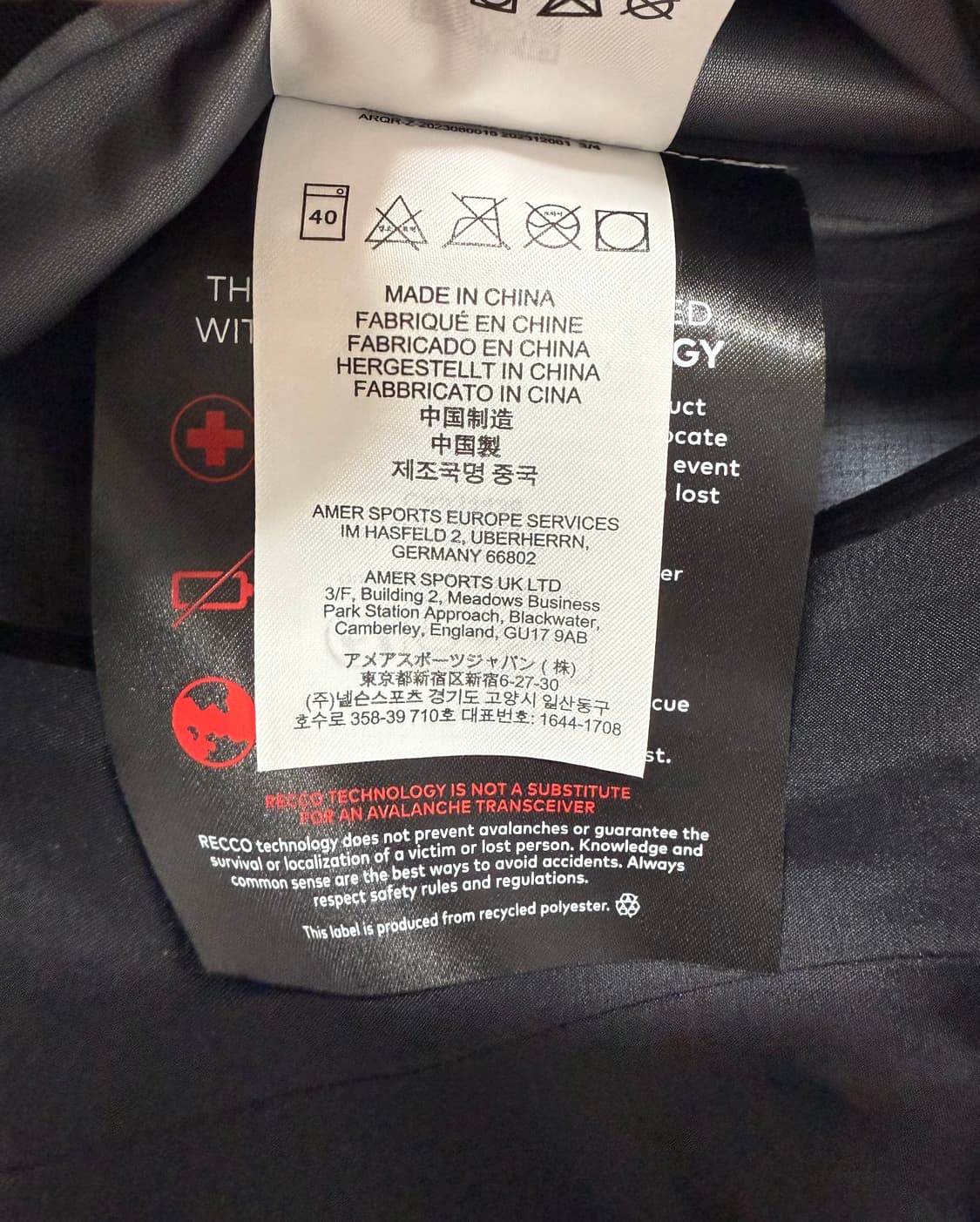 [M] 여성 아크테릭스 베타 SL 재킷 블랙 SS25 상품이미지8