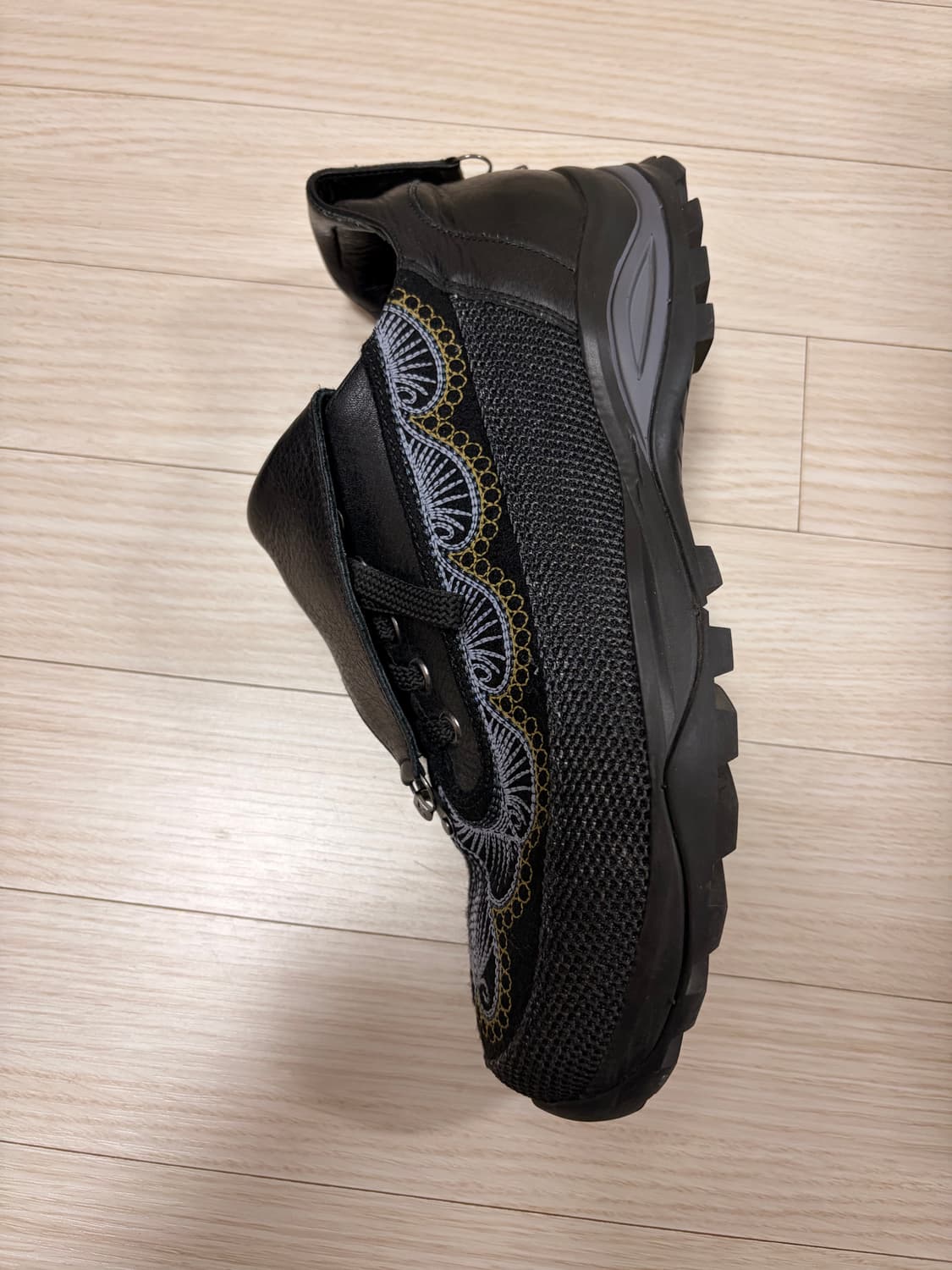 [41] 24FW 키코코스타디노브 찰리스 레이스업 블랙 상품이미지5