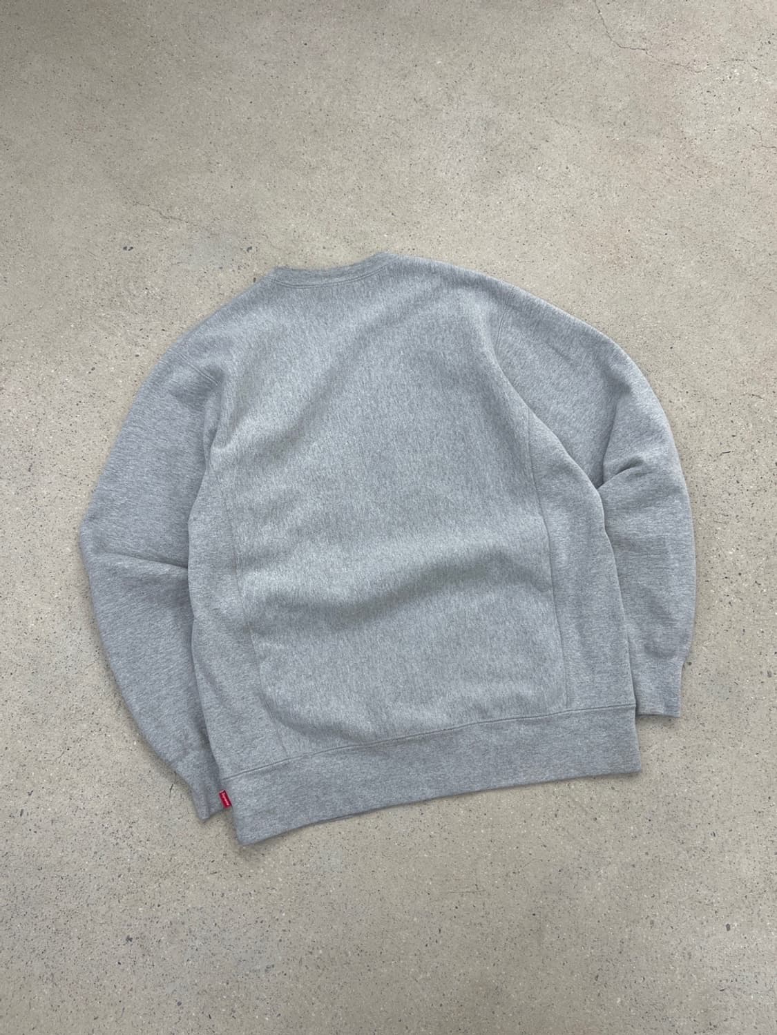 슈프림 15FW 아치로고 헤더그레이 맨투맨 상품이미지4