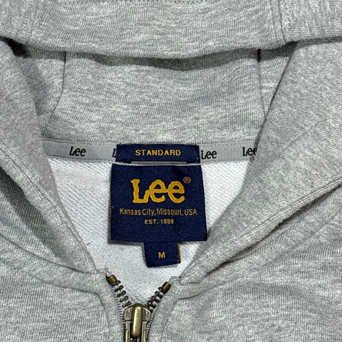 리 그레이 투웨이 후드집업 상품이미지5