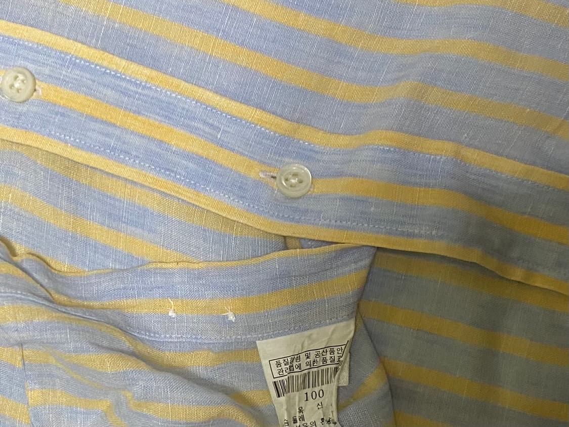 지방시 정품 린넨 셔츠 사이즈 100 상품이미지5