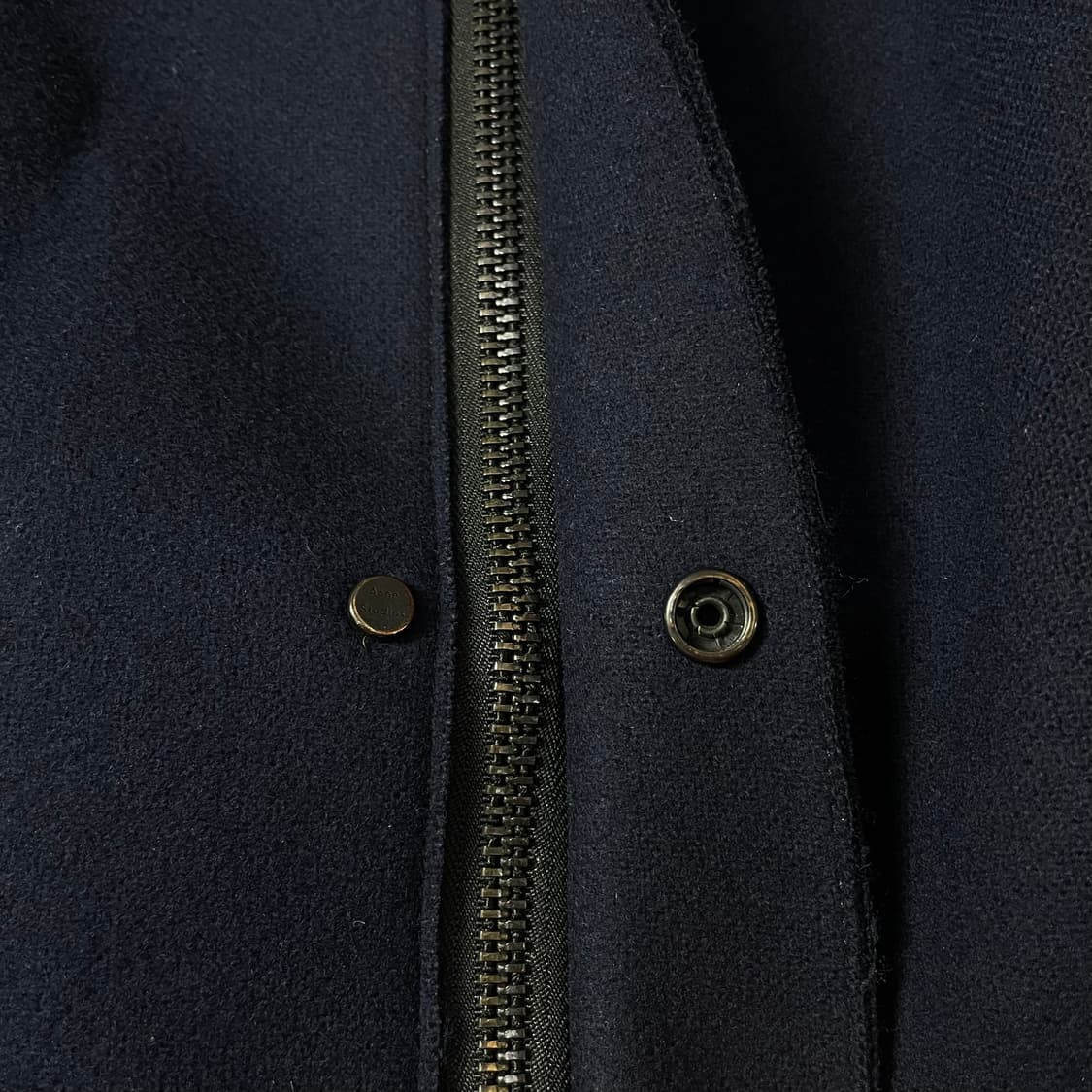 아크네 스튜디오 네이비 후드 코트 자켓 52 상품이미지4