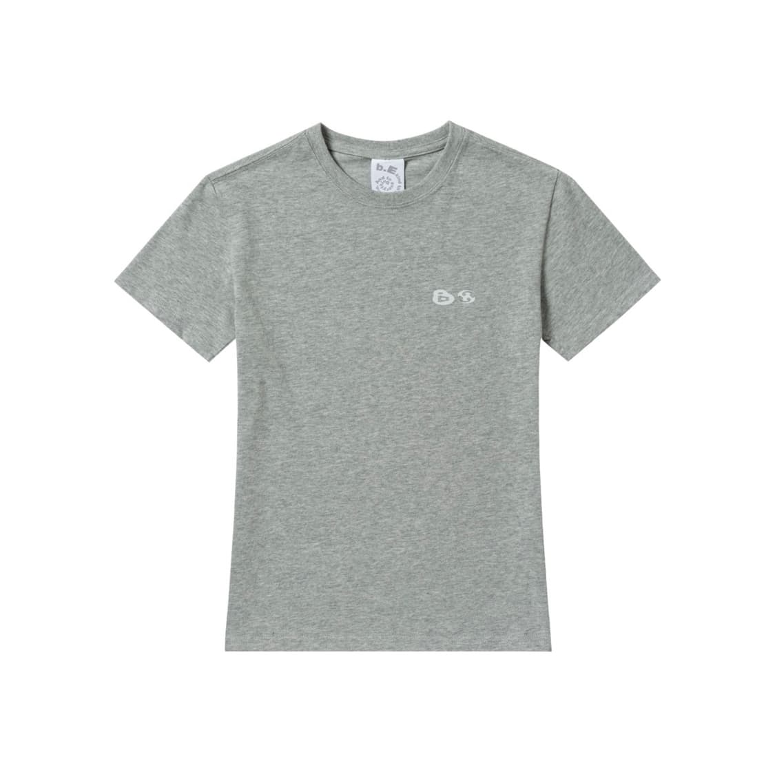 SAN SAN X b.E LOGO T-SHIRT_O [MELANGE GR 상품이미지2