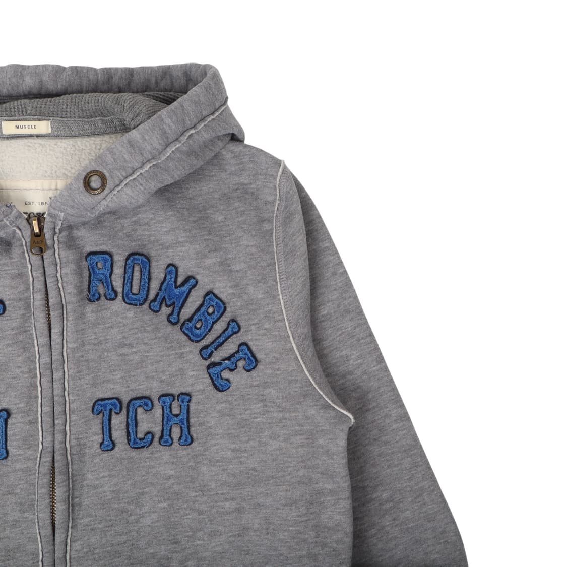 아베크롬비 아치로고 후드집업 상품이미지3