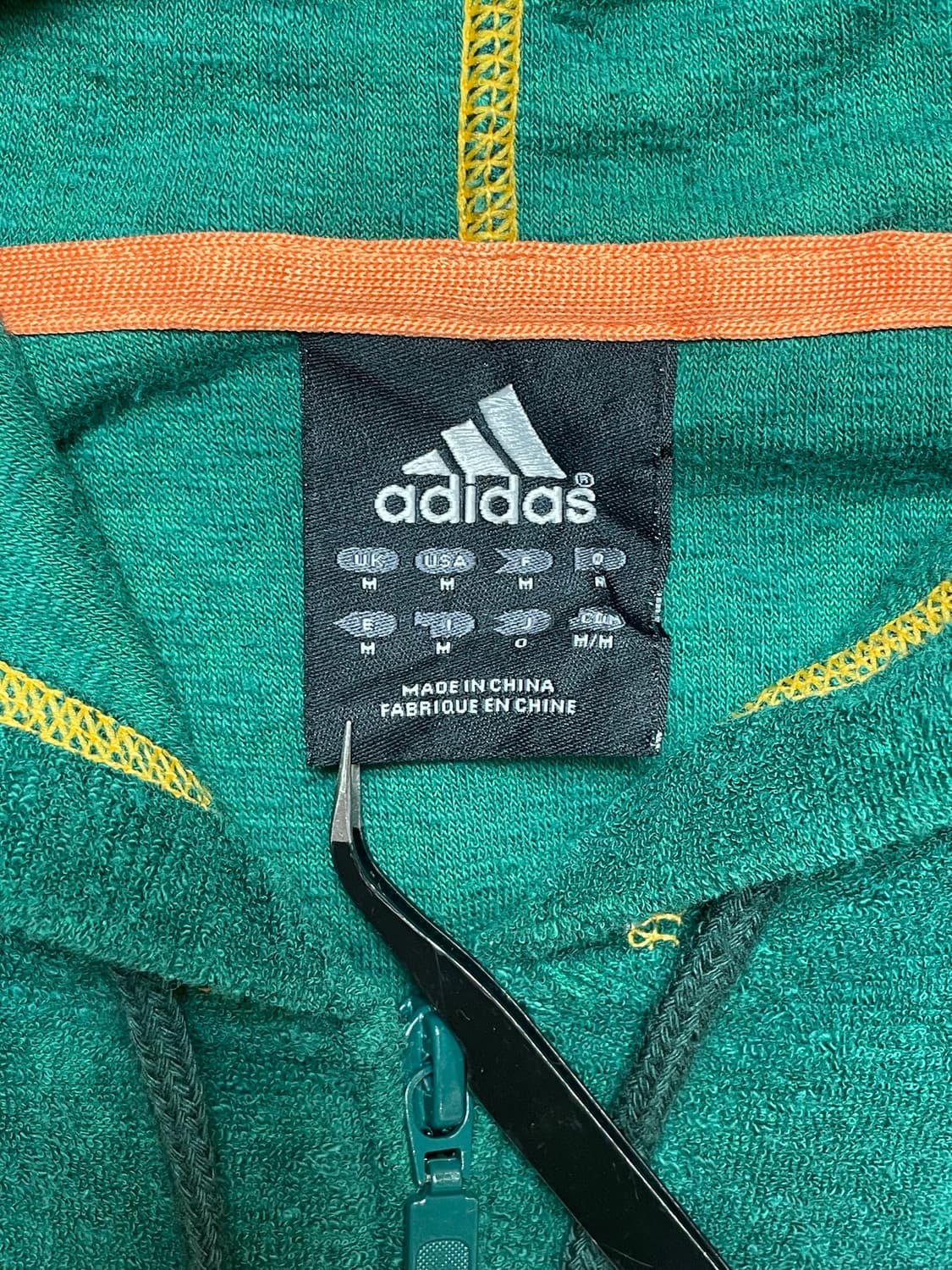 00’s 아디다스 반팔 후드집업  상품이미지6