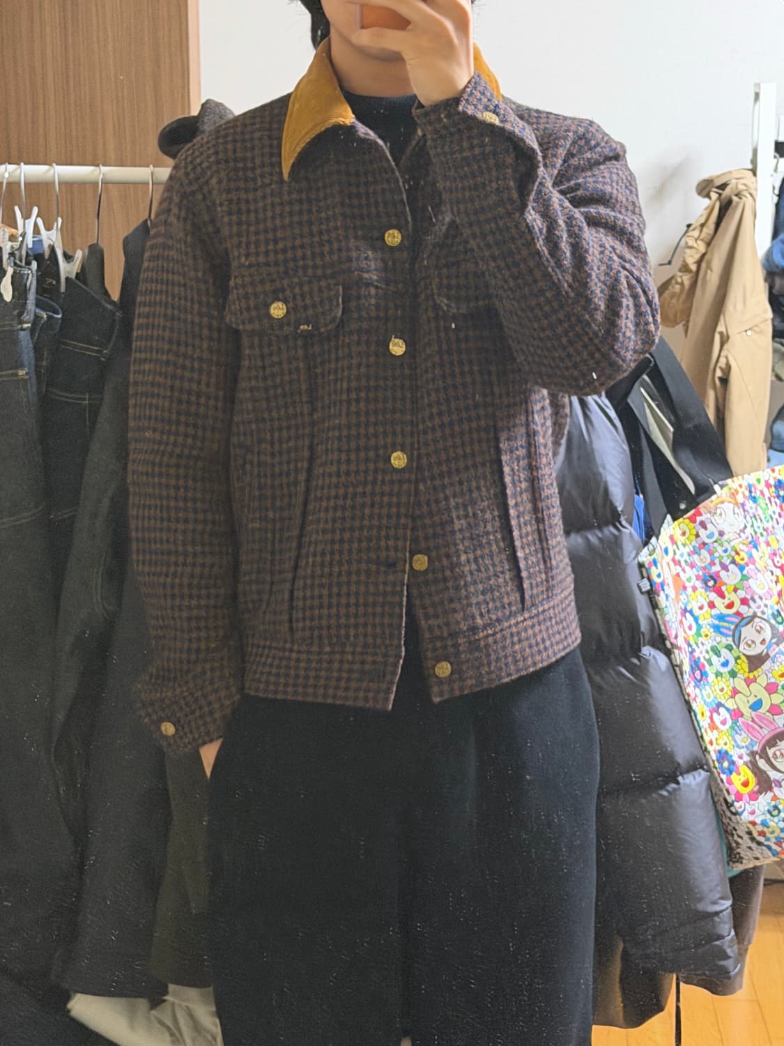 리 해리스트위드 스톰라이더 울 자켓 상품이미지2