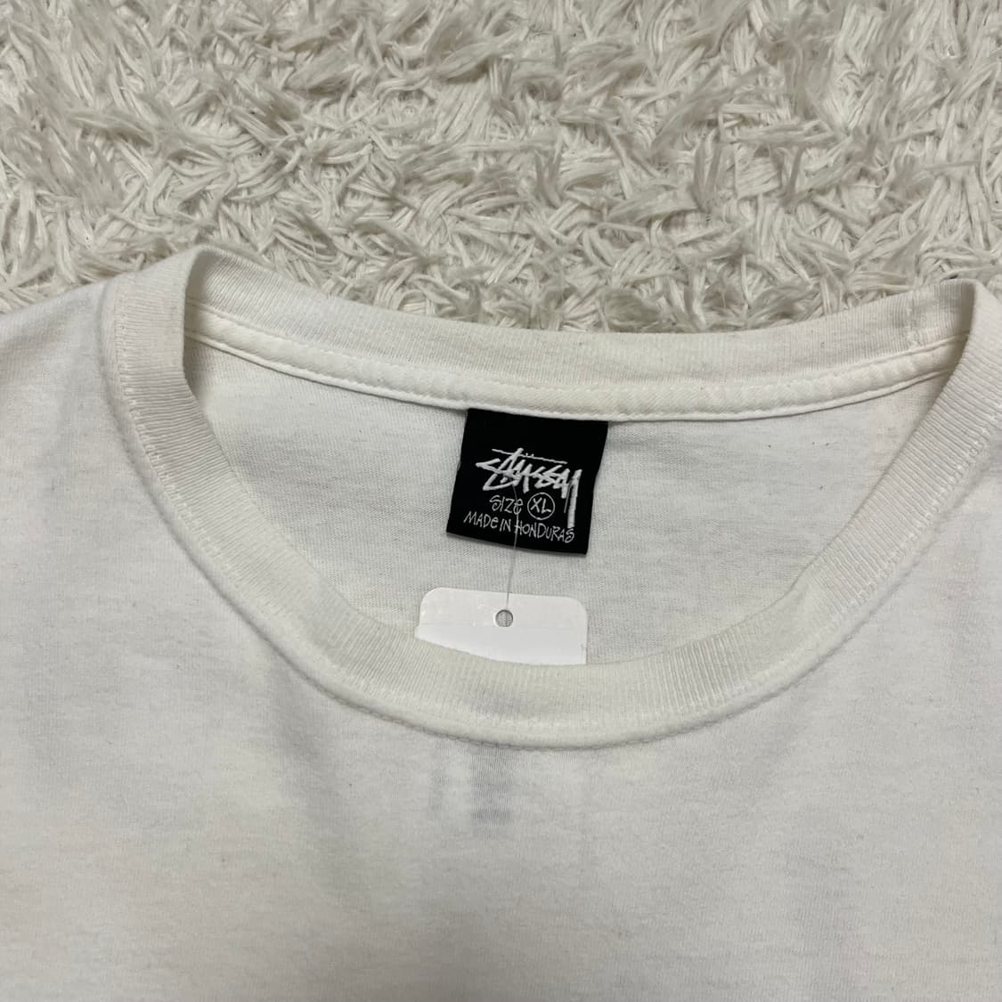 Stussy stock logo white t-shirt 상품이미지7
