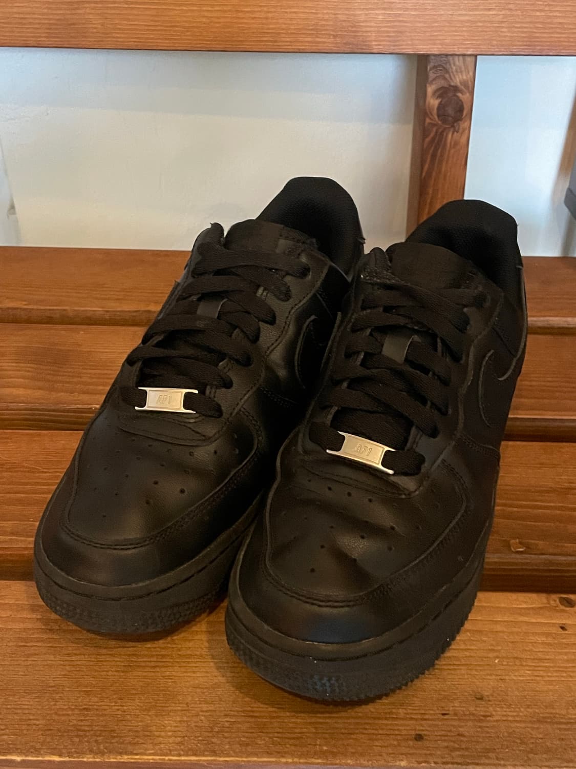 나이키 에어포스1 블랙 250 상품이미지2