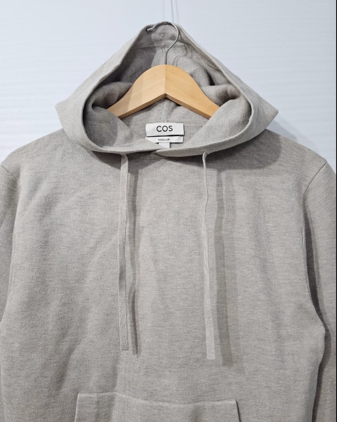 COS 코스 그레이 후드티 ~55 상품이미지1