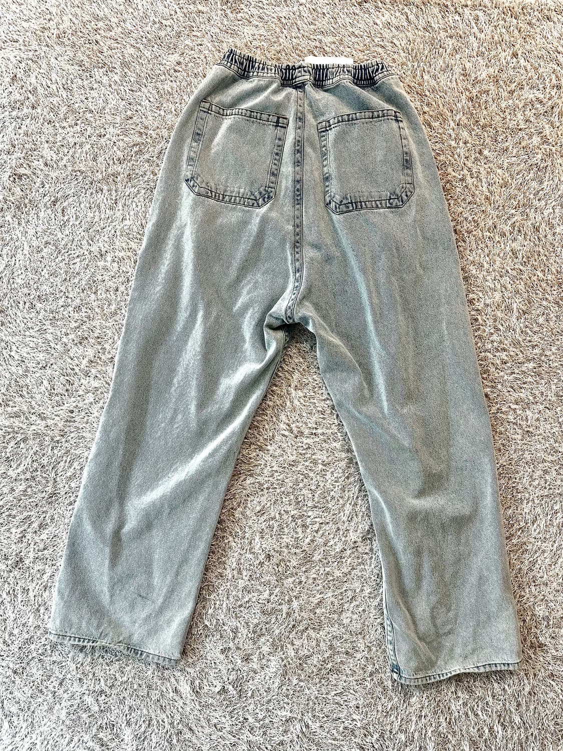 y/project 베기 와이드 진 상품이미지2