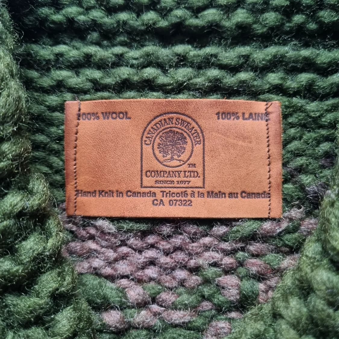 캐나디안 스웨터 컴퍼니 카모플라쥬 코위찬 가디건 105sz 상품이미지6