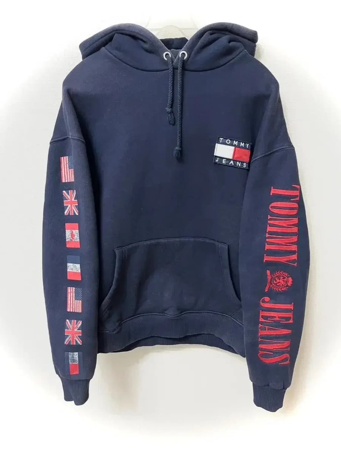 타미힐피거 만국기 후드티 상품이미지2