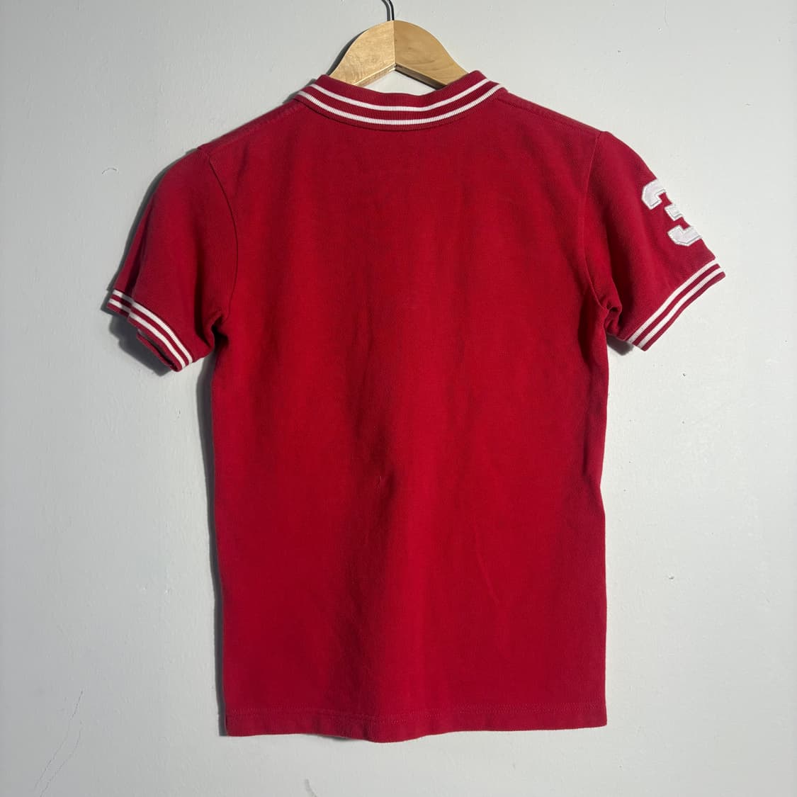 폴로랄프로렌 레드 빅로고 반팔 카라티 (무료배송) 상품이미지6