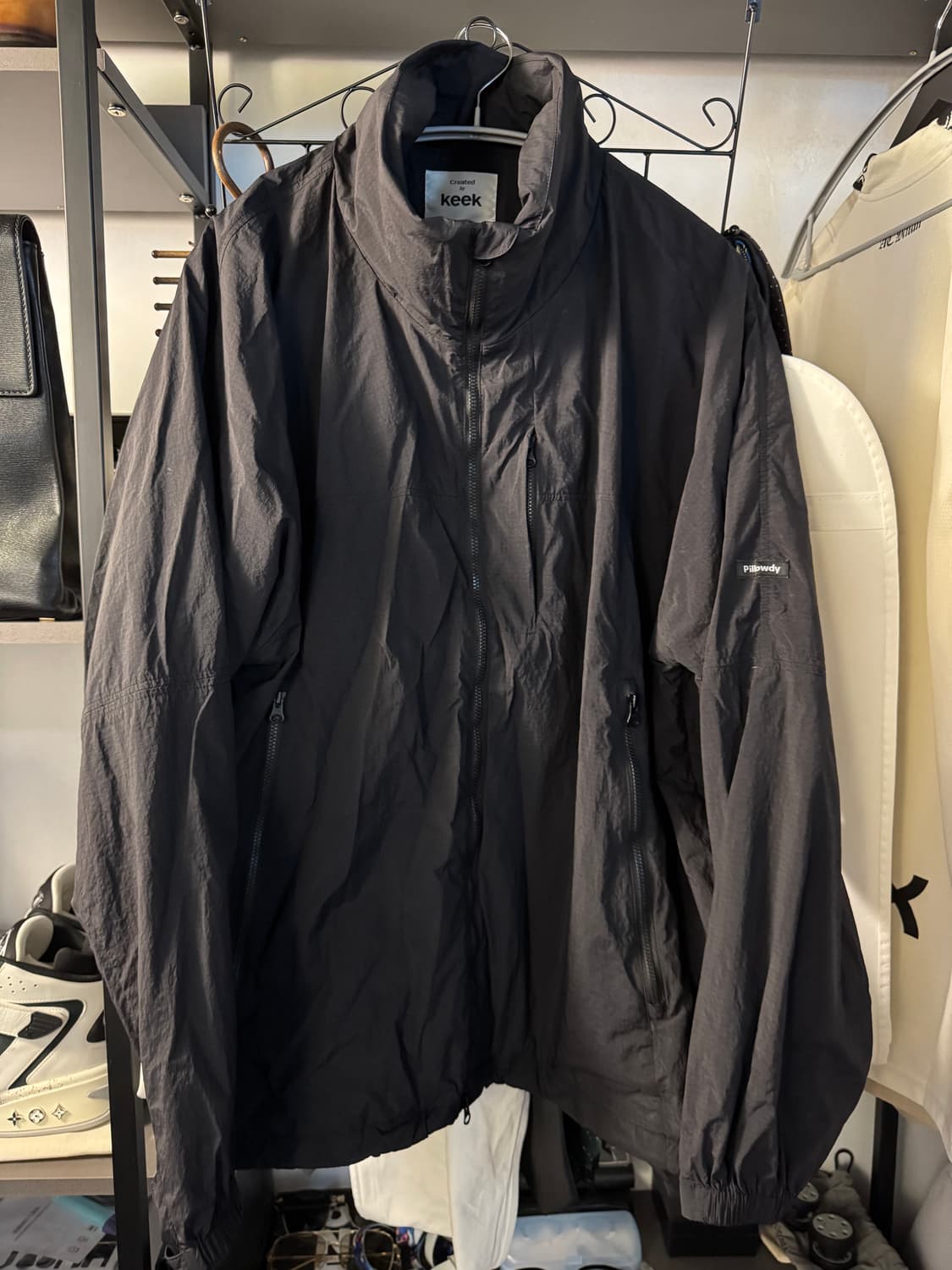 keek 필로우디 강철부대 목 쿠션 바람막이 XL 블랙 상품이미지1