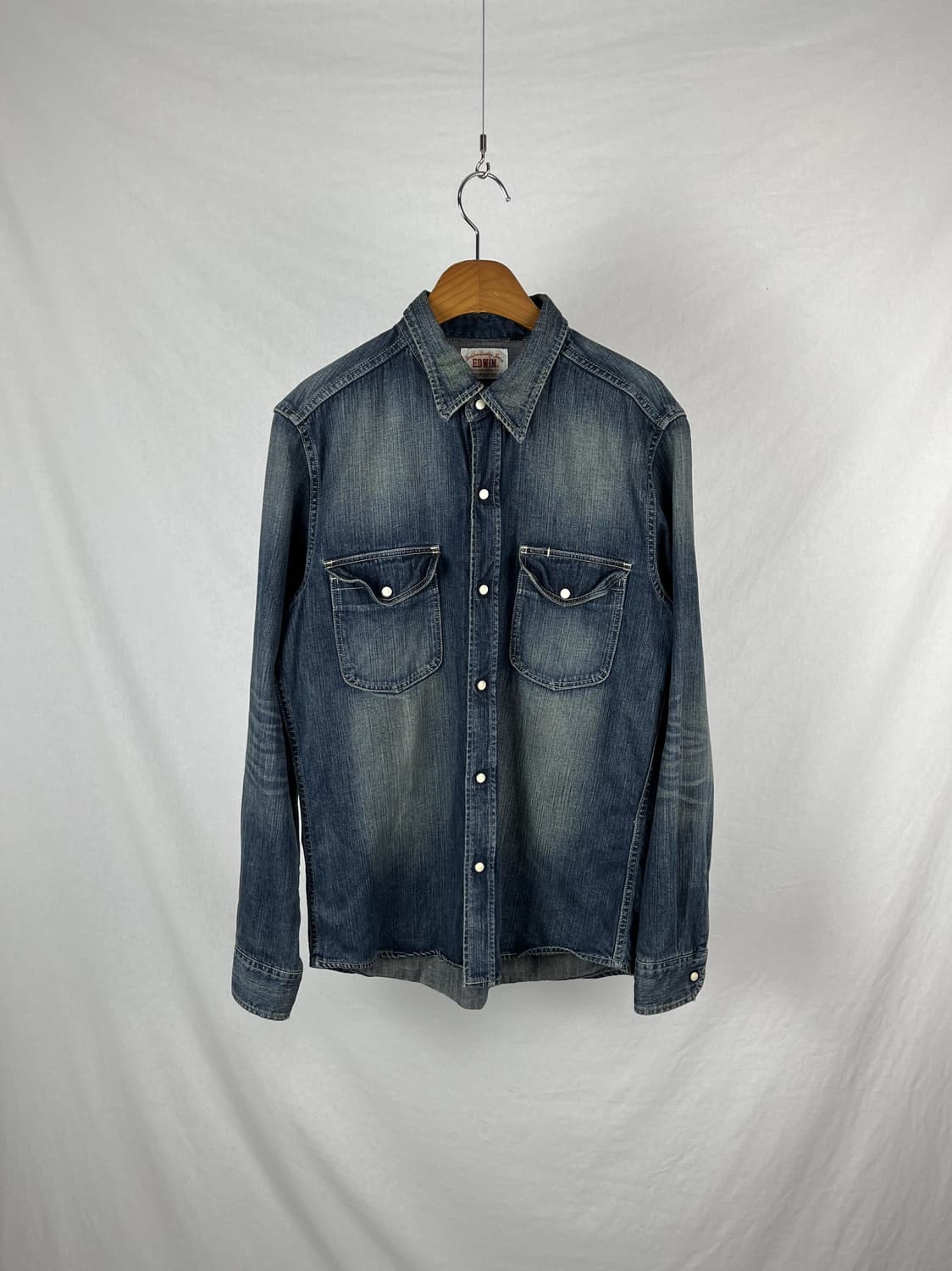 Edwin 데님 셔츠  상품이미지1