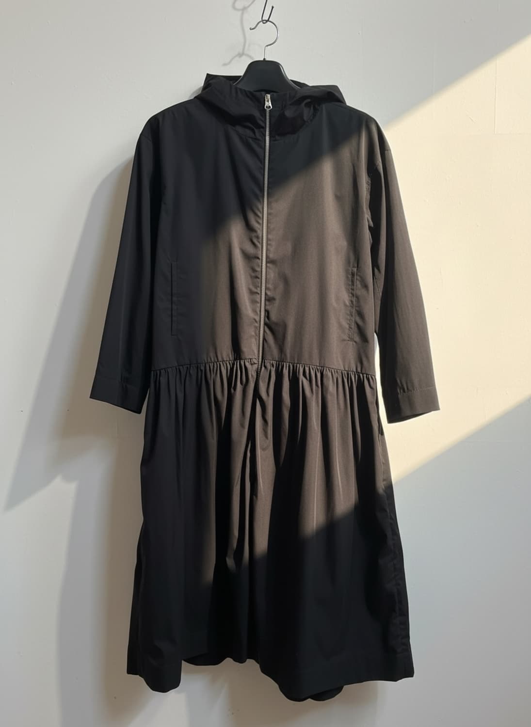 아르켓 프릴 롱 코튼 자켓 상품이미지1