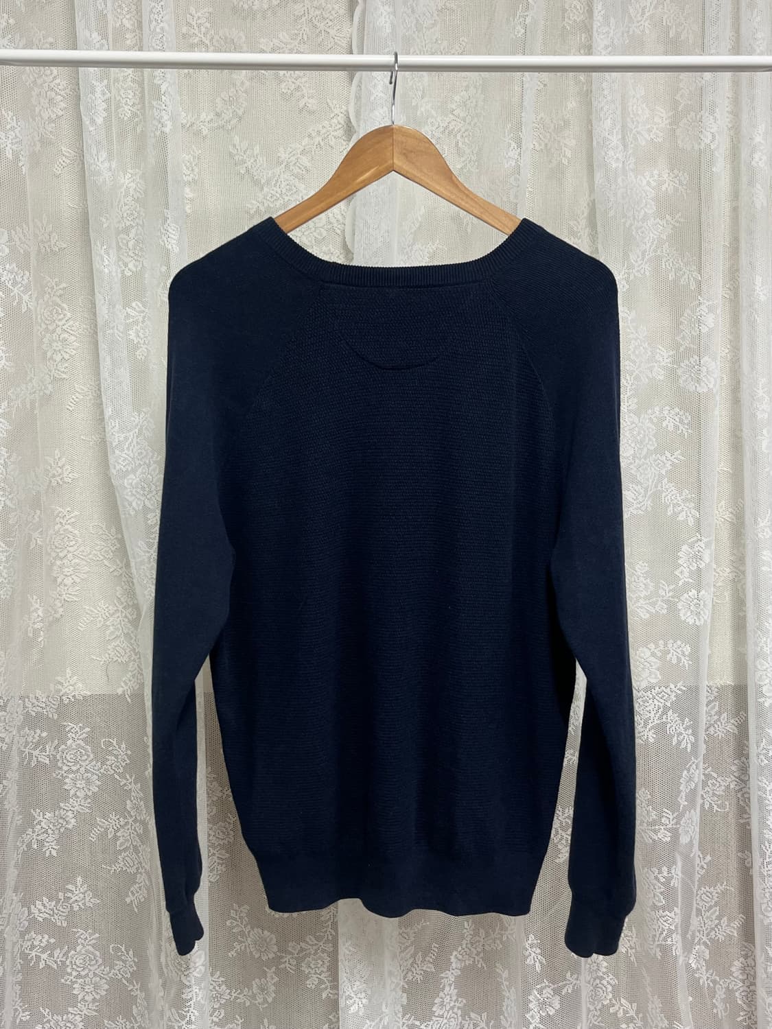 L) 신형 폴로 랄프로렌 피마코튼 니트 네이비 상품이미지2