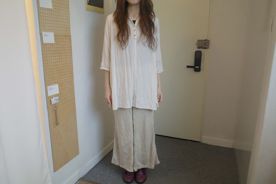 G.O.A zipper long skirt 상품이미지2