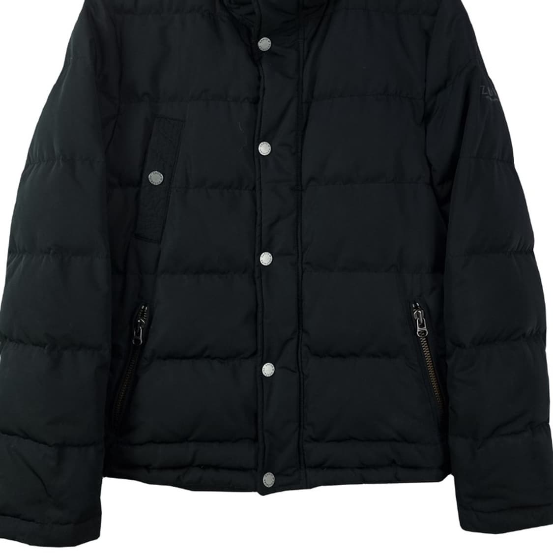 [쟈딕앤볼테르] 덕다운 슬림 푸퍼 다운 숏패딩 블랙 P01388 상품이미지5