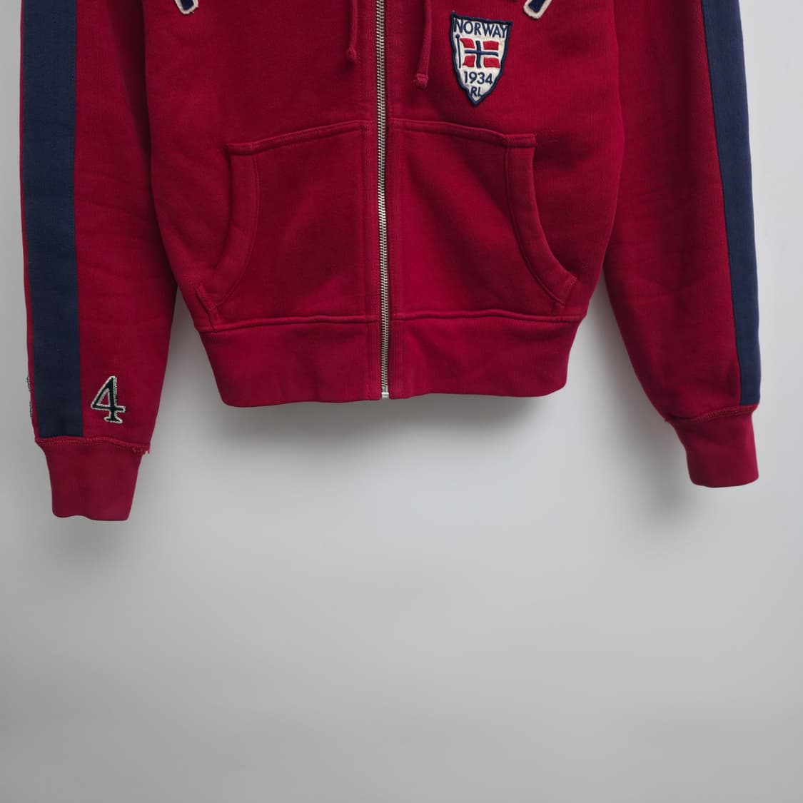 [M] 폴로 랄프로렌 1934 노르웨이 후드집업 상품이미지3