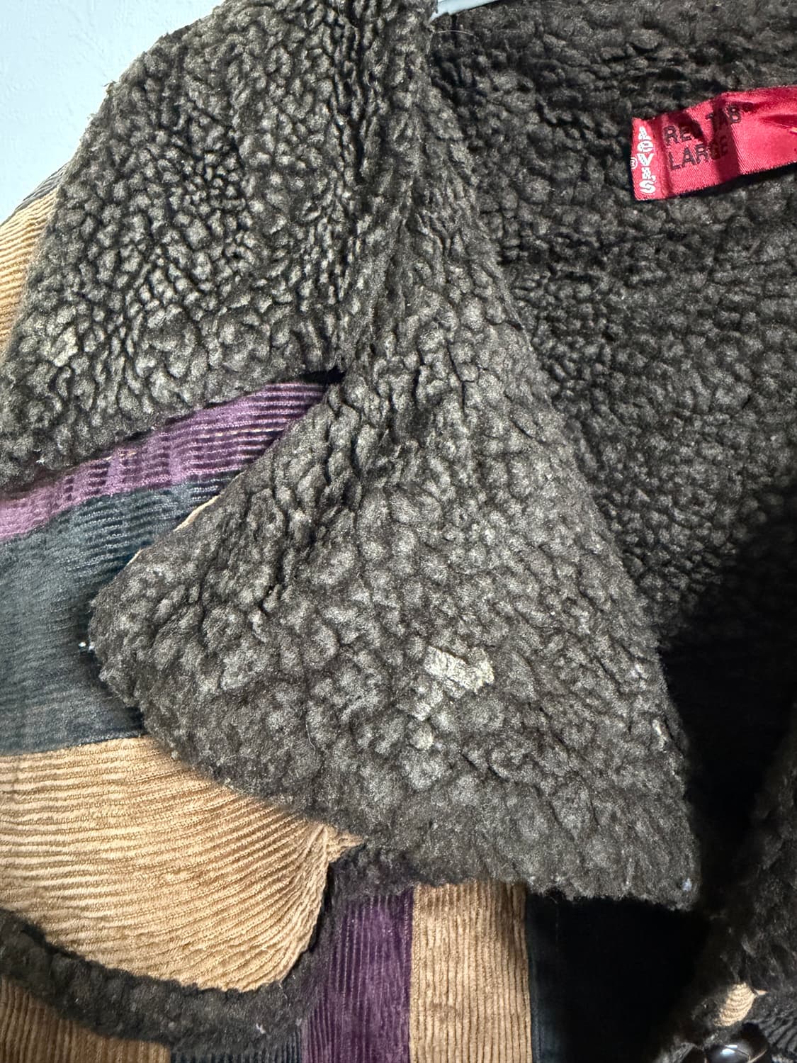 리바이스 레드탭 코듀로이 셰르파 코트 상품이미지8