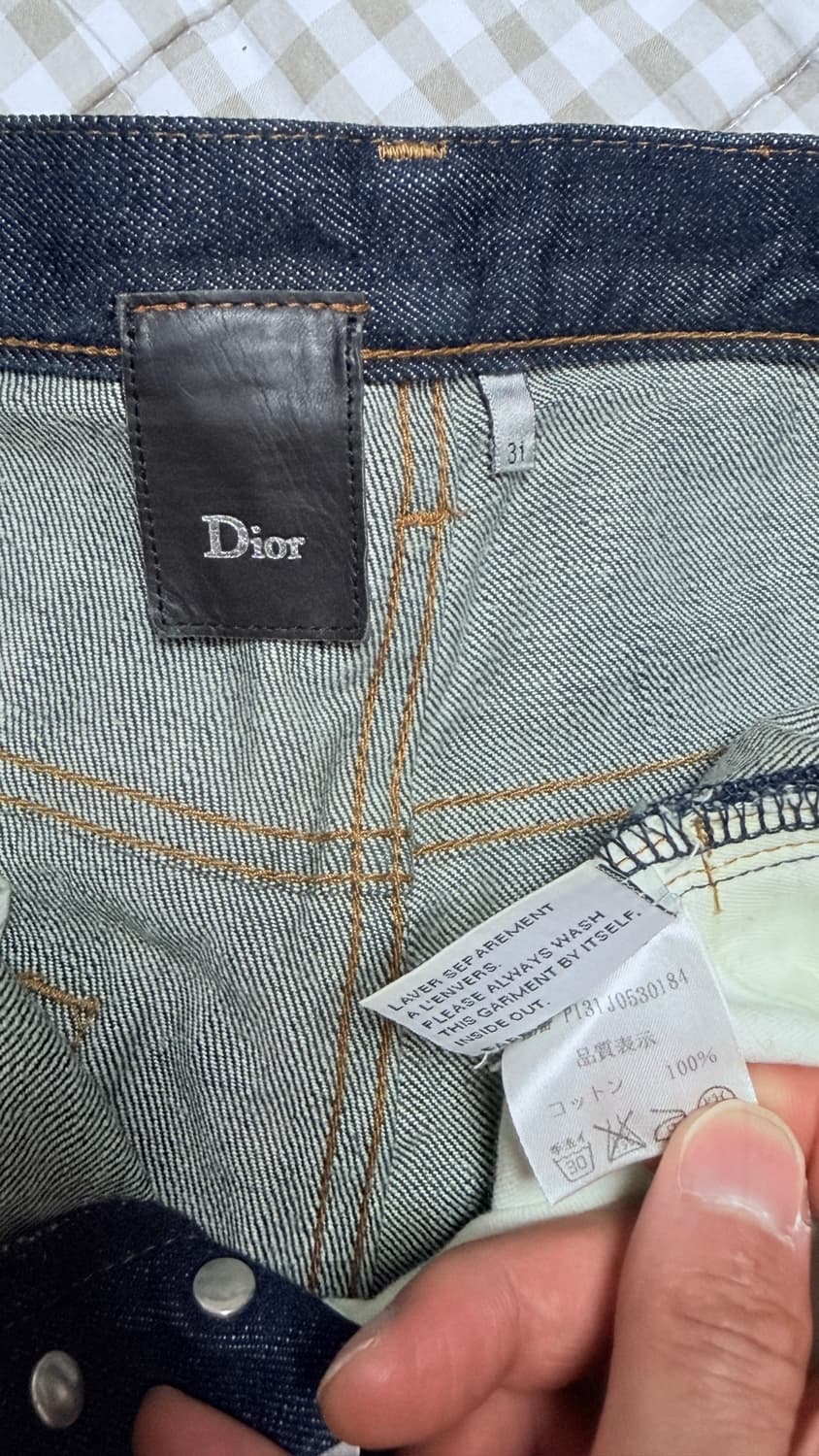 Dior Homme kva 인디고 생지 데님 31 상품이미지3