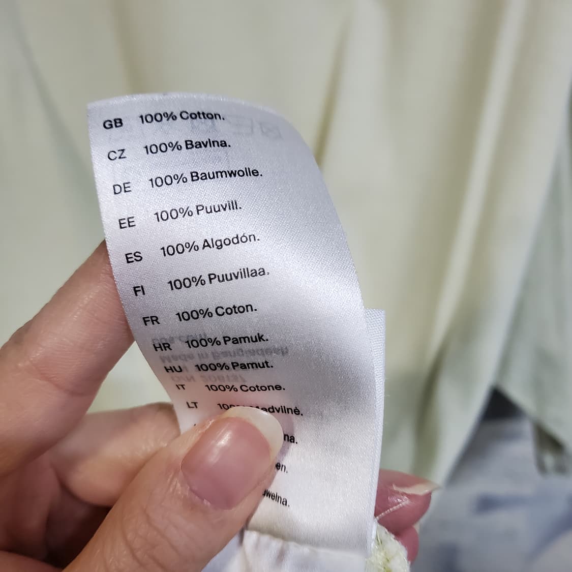 코스 남성 오버핏 라운드 반팔티  상품이미지4