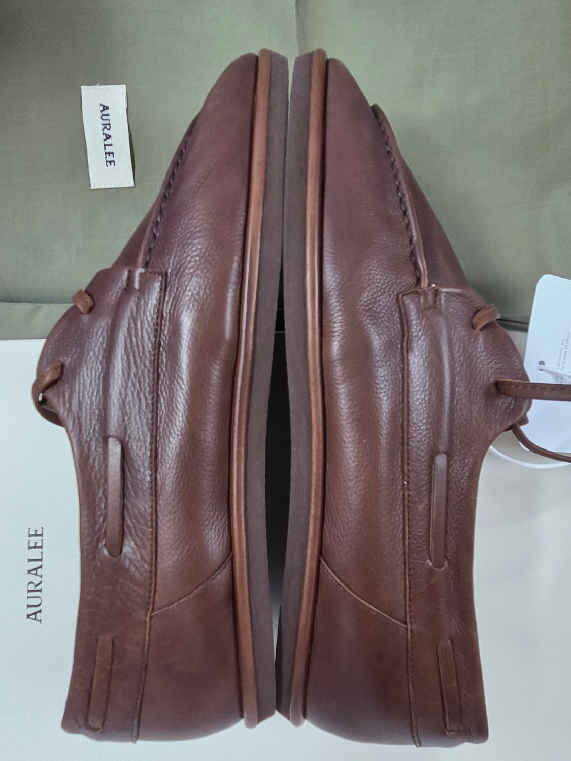 SOFT LEATHER DECK SHOE BROWN 상품이미지3