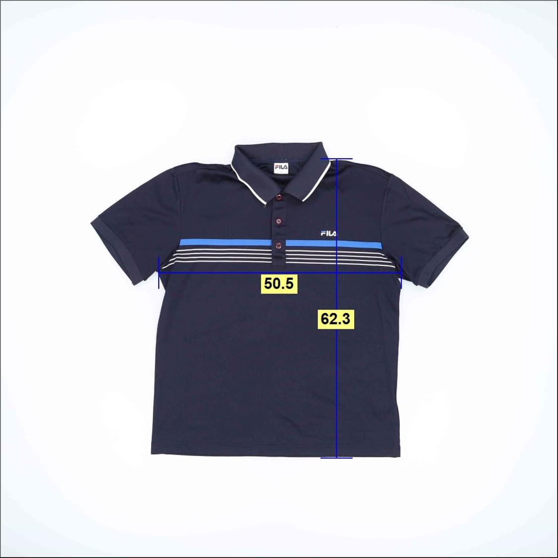 100 휠라 기능성 반팔카라티 0304H1 상품이미지5