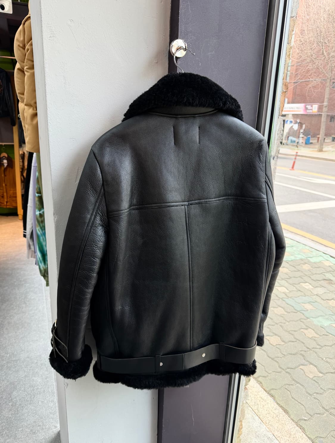 36/ 아크네스튜디오 램스킨 시어링 벨로시티 무스탕 상품이미지6