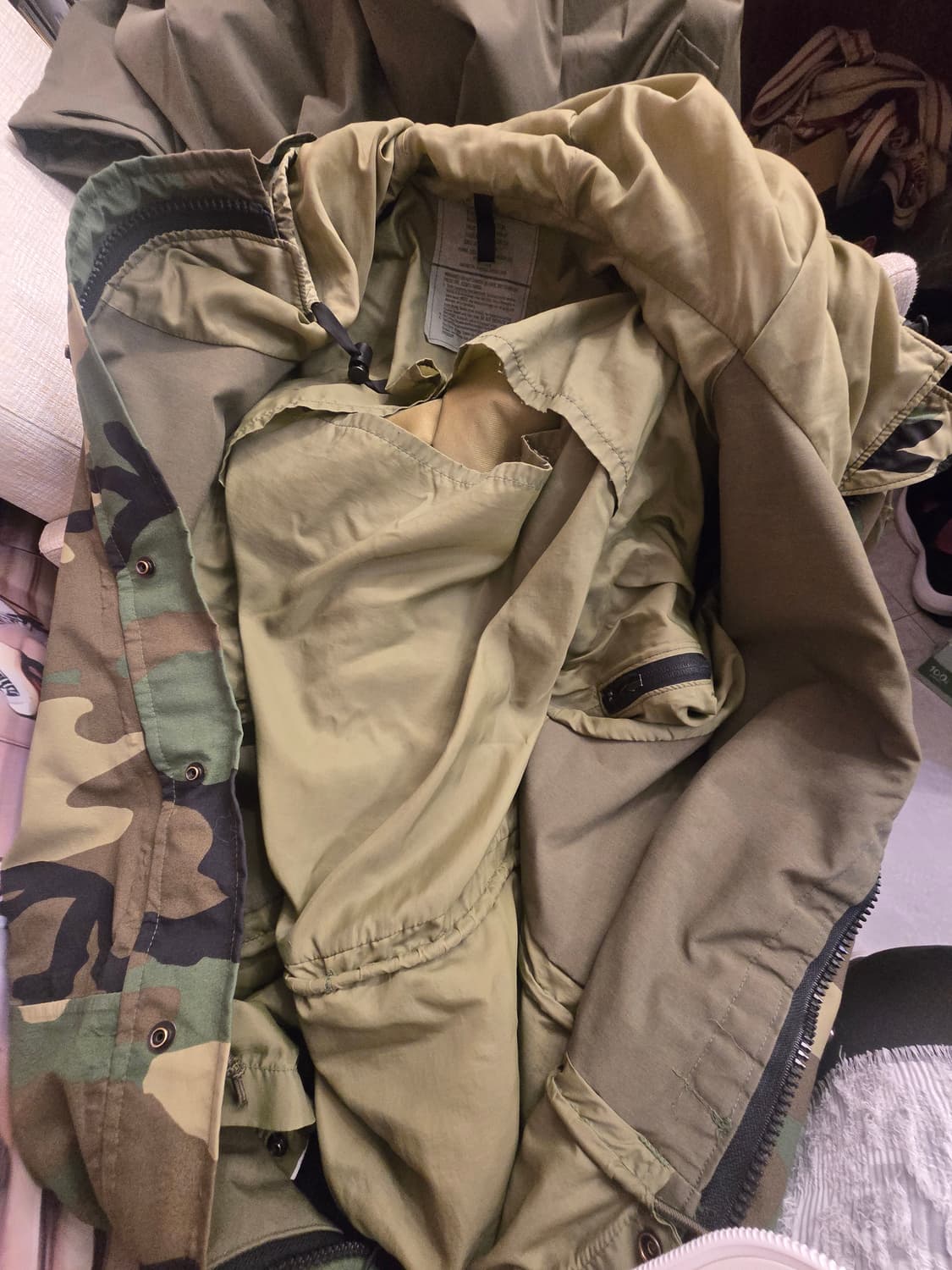 미군 우드랜드 고어텍스 재킷 상품이미지6