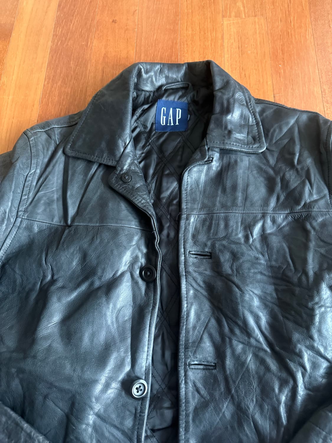 올드갭 레더 카코트 m 상품이미지3