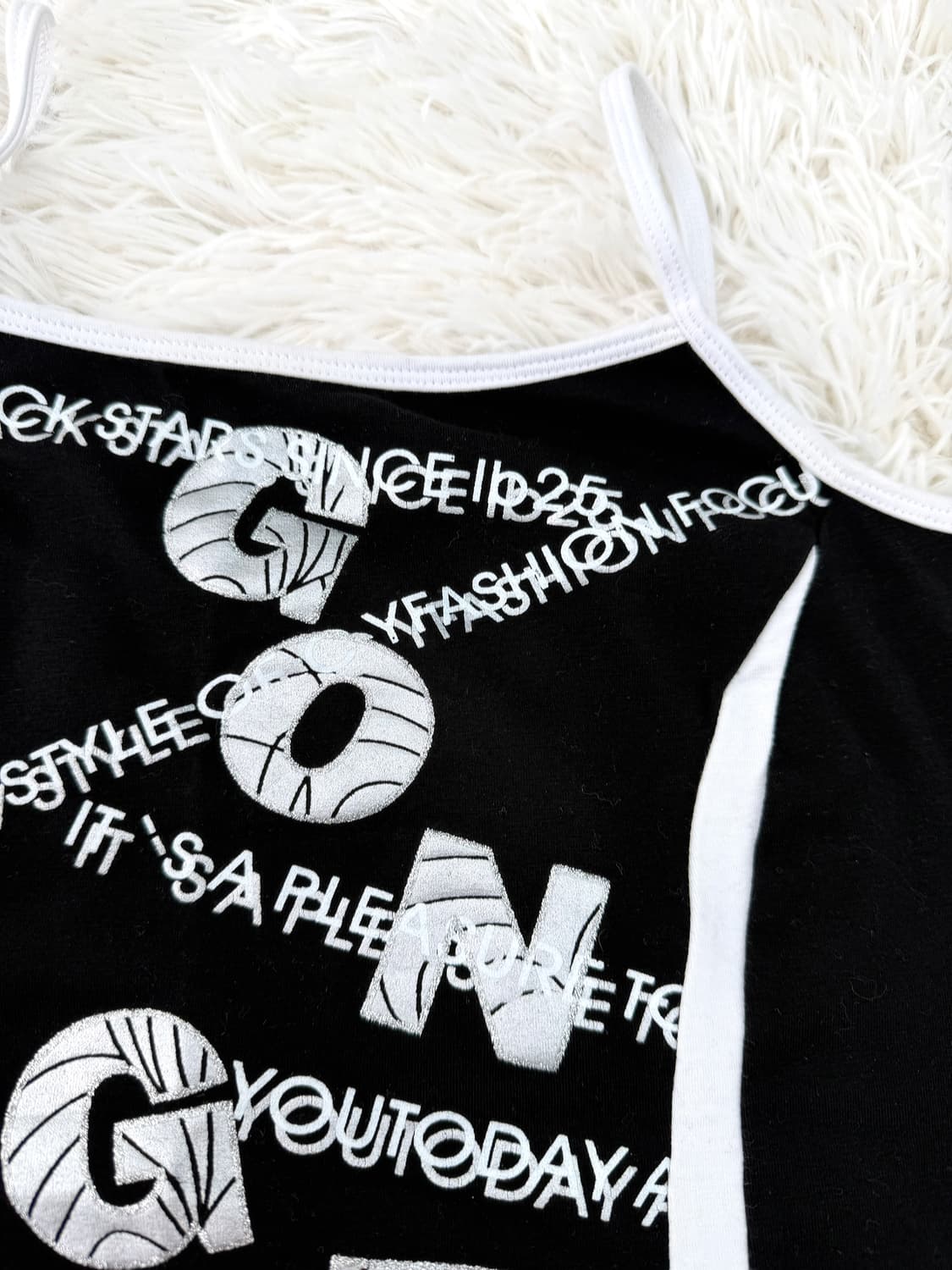 라인 배색 끈나시 상품이미지3