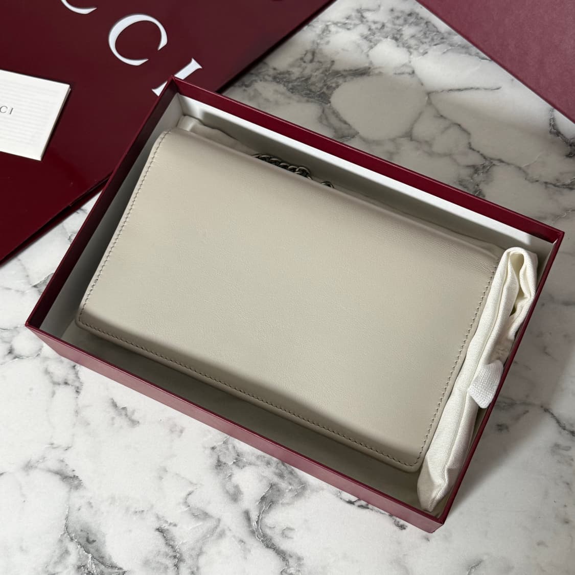 새상품 구찌 gg 마몽 체인 가방 지갑 상품이미지3