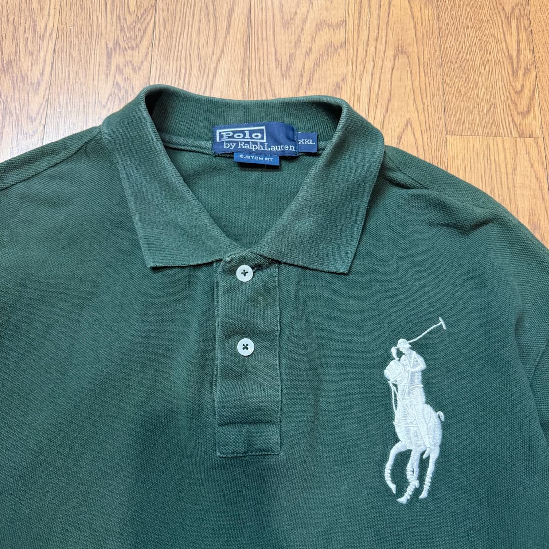 폴로 랄프로렌 빅포니 그린 PK 롱슬리브 티셔츠 상품이미지2