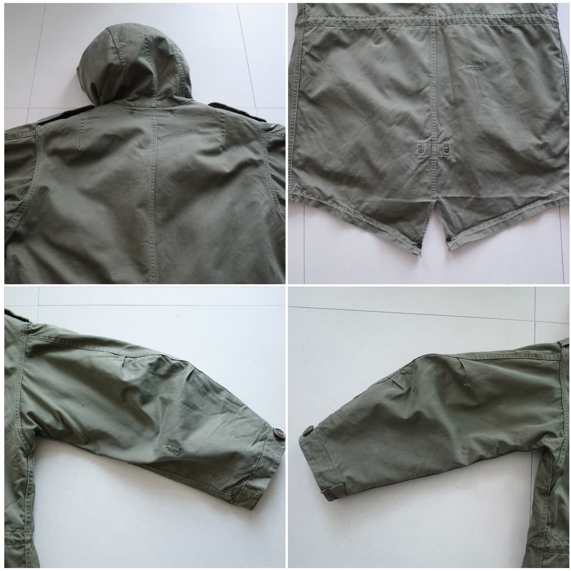 51년 극초기 M-51 진나다 피쉬테일 파카 상품이미지9