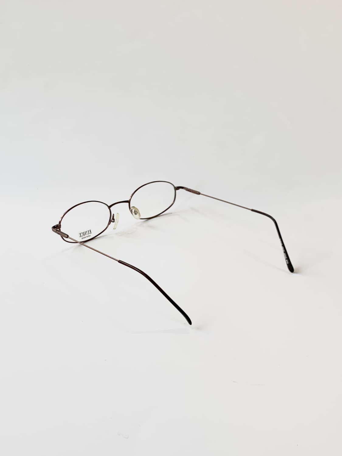 [픽키-663] 브라운 오벌 메탈 안경 얇은 슬림 메탈  상품이미지6