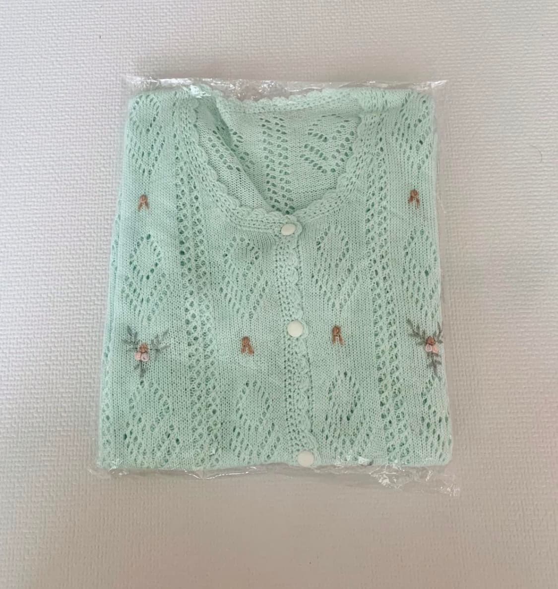 빈티니 꽃소녀 크로쉐 가디건 상품이미지5