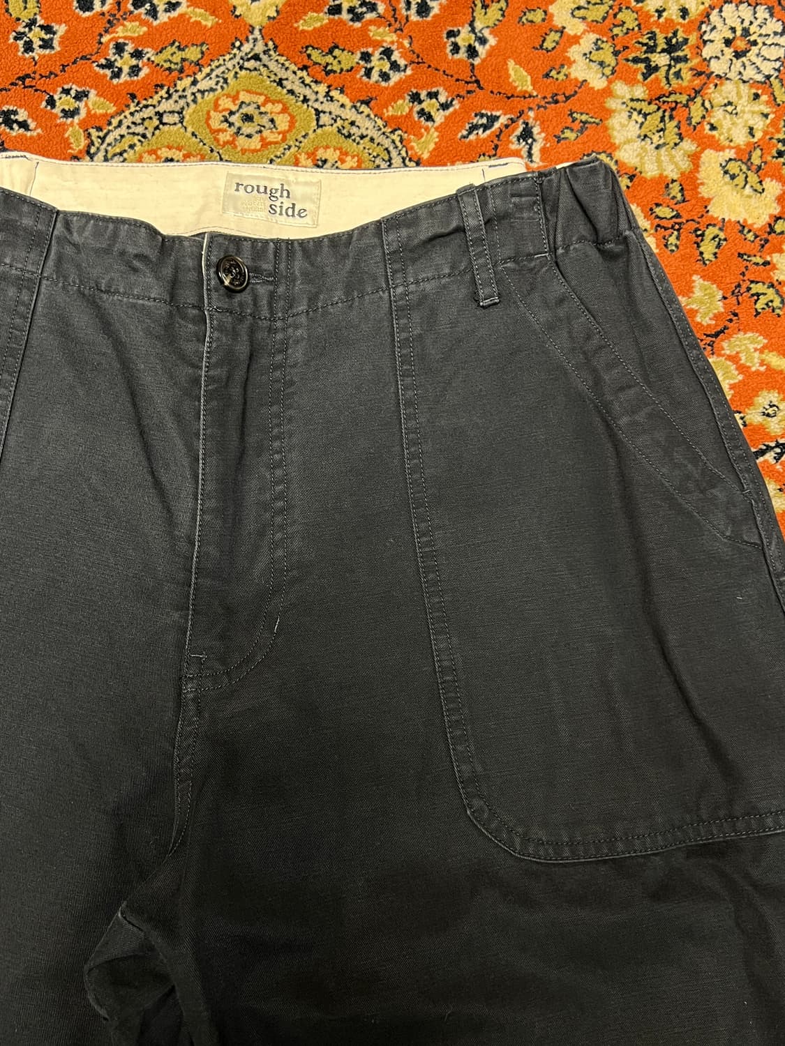 [3] 러프사이드 퍼티그 팬츠 블랙 상품이미지2