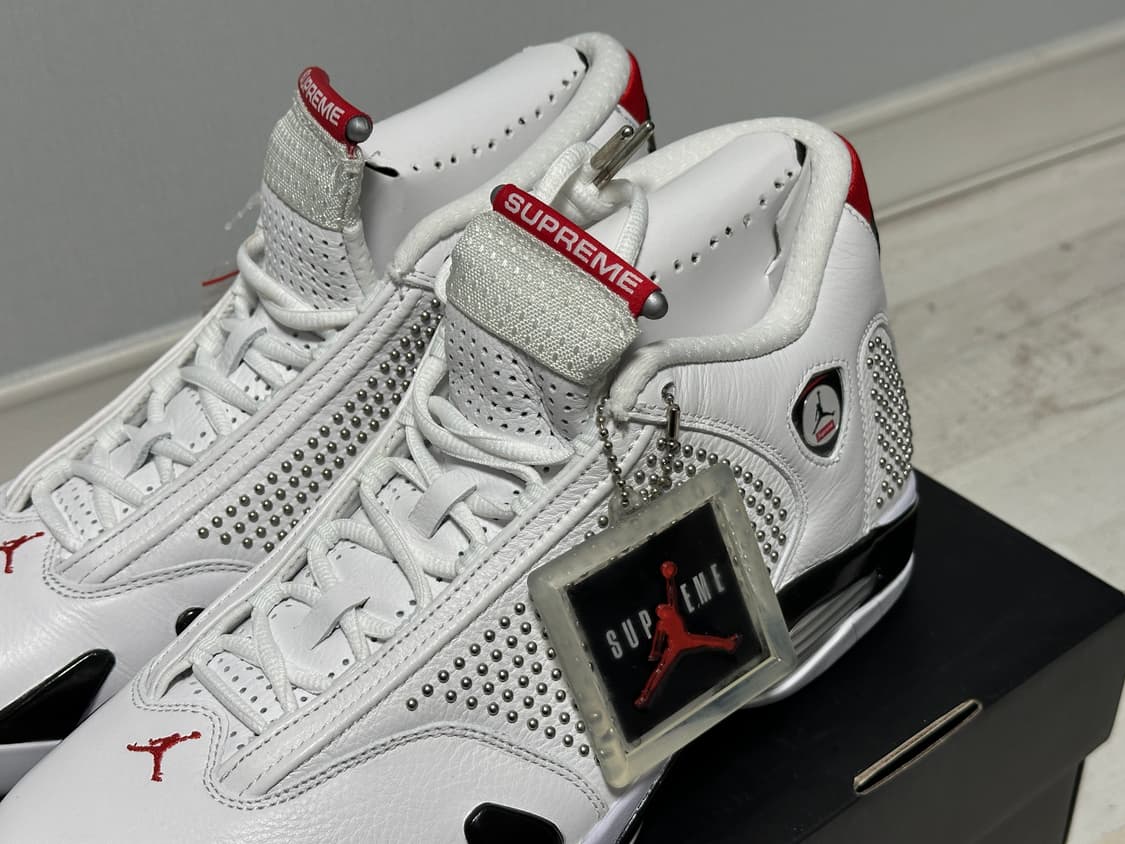 조던14 슈프림 285사이즈 새제품 상품이미지2