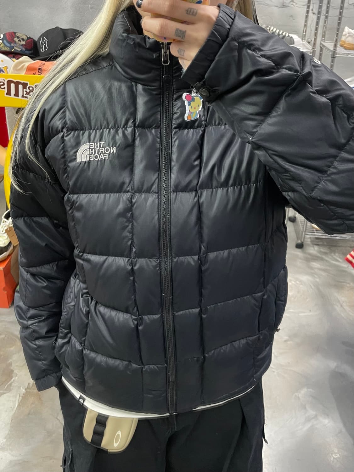 노스페이스 600필 퀼팅 패딩 상품이미지8