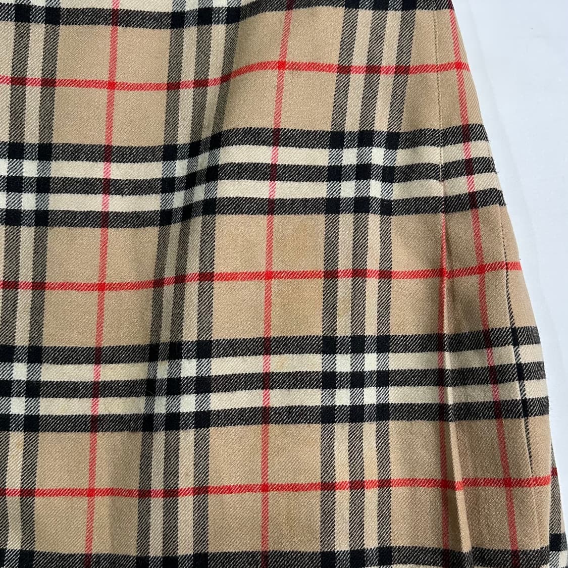 버버리 노바체크 울 스커트 상품이미지6