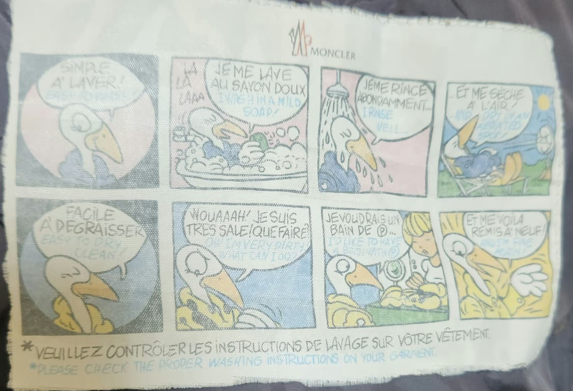 [정품] 몽클레어 패딩 자켓 코발트 경량 0 (여성용) 새상품급 한정판 상품이미지8