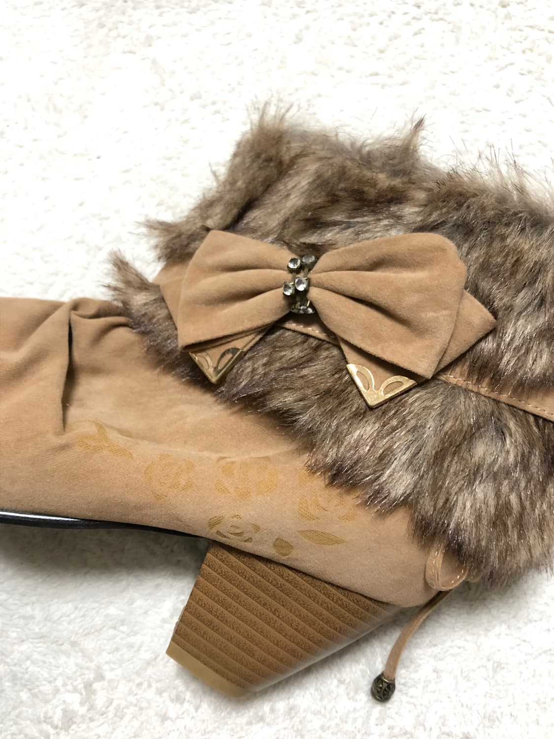 네고O 엑시즈팜 라떼갸루 부츠 구두 히메갸루 히메카지 리즈리사 워커 로걀 상품이미지3