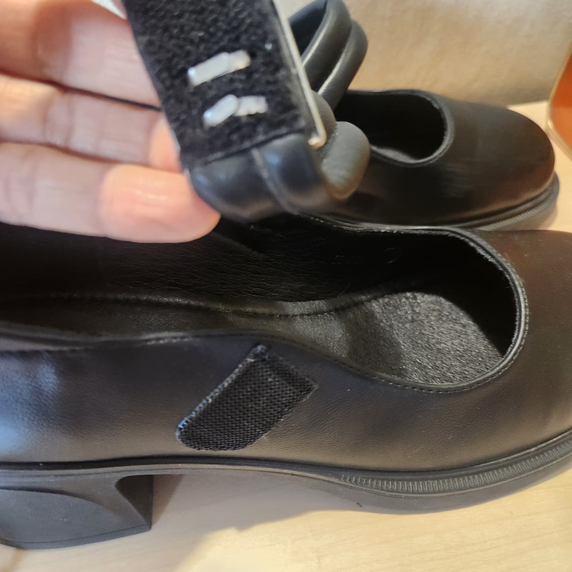 도톰스트랩 메리제인 힐 240 / 꾸안꾸 포인트슈즈 상품이미지10